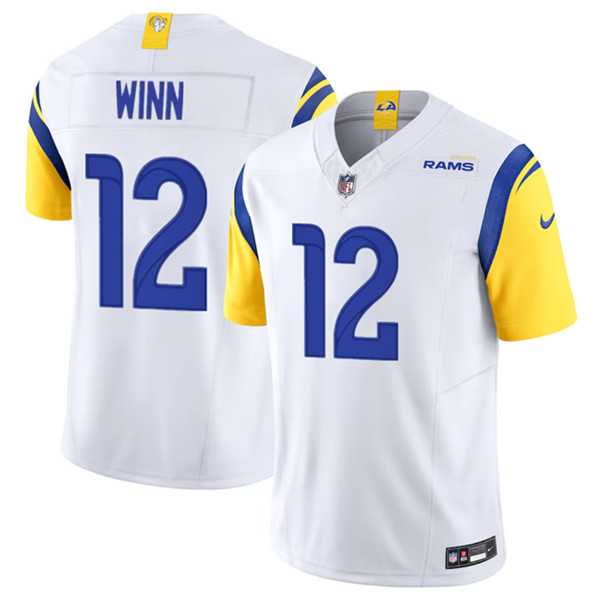 Men & Women & Youth Los Angeles Rams #12 Dresser Winn White 2023 F.U.S.E. Vapor Untouchable Limited Jersey